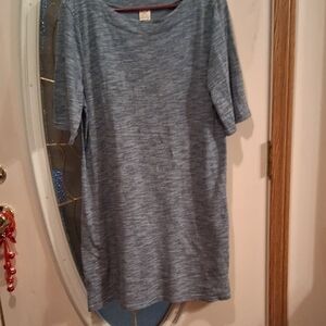 Faded Glory Heather Blue Top